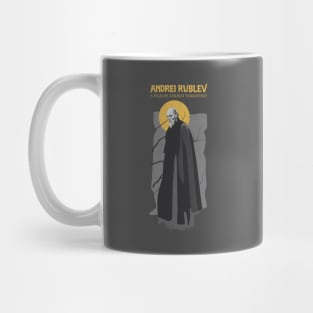 Andrei Rublev Illustration w/ Title Mug